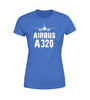 Airbus A320 & Plane Designed Women T-Shirts
