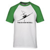 To Fly or Not To What a Stupid Question Designed Raglan T-Shirts