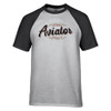 Aviator - Dont Make Me Walk Designed Raglan T-Shirts