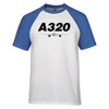 Super Airbus A320 Designed Raglan T-Shirts