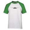 Boeing 787 Silhouette Designed Raglan T-Shirts
