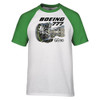 Boeing 777 & GE90 Engine Designed Raglan T-Shirts
