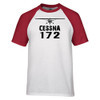 Cessna 172 & Plane Designed Raglan T-Shirts