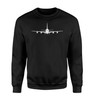 Airbus A380 Silhouette Designed Sweatshirts