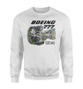Boeing 777 & GE90 Engine Designed Sweatshirts