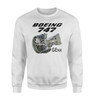 Boeing 747 & GENX Engine Designed Sweatshirts