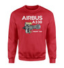 Airbus A330 & Trent 700 Engine Designed Sweatshirts