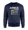 Airbus A330 & Trent 700 Engine Designed Sweatshirts