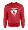 ATR-72 & Plane Designed Sweatshirts