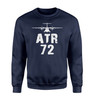 ATR-72 & Plane Designed Sweatshirts