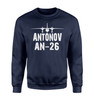 Antonov AN-26 & Plane Designed Sweatshirts