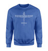 Propeller Shape Aviation Alphabet Designed Sweatshirts