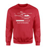 Pilot In Progress (Helicopter) Designed Sweatshirts