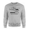 Pilot In Progress (Helicopter) Designed Sweatshirts