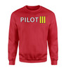 Pilot & Stripes (3 Lines) Designed Sweatshirts