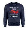 If You're Cool You're Probably a Pilot Designed Sweatshirts