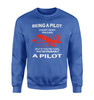 If You're Cool You're Probably a Pilot Designed Sweatshirts