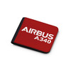 Airbus A340 & Text Designed Wallets