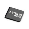 Airbus A340 & Text Designed Wallets