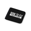Born To Fly Forced To Work Designed Wallets