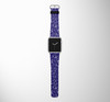 Different Sizes Seamless Airplanes Designed Leather Apple Watch Straps