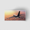Super Cruising Airbus A380 over Clouds Designed Stickers