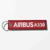 Airbus A330 & Text Designed Key Chains