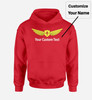 Custom Name & Badge (2) Designed Hoodies