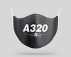 Super Airbus A320 Designed Face Masks