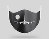 Airbus A380 Silhouette Designed Face Masks