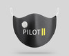 Pilot & Stripes (2 Lines) Designed Face Masks