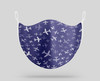 Different Sizes Seamless Airplanes Designed Face Masks