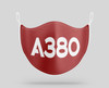 Airbus A380 Text Designed Face Masks