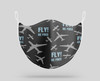 Fly Be Free Designed Face Masks