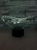 Departing Boeing 787 Designed 3D Lamp