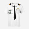 Customizable Pilot Uniform (Badge 2) Designed 3D T-Shirts