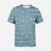 Jet Planes & Airport Signs Printed 3D T-Shirts