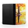 Face to Face with Air Force Jet & Flames Printed Passport & Travel Cases