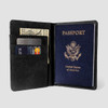 Super Boeing 747 Landing During Sunset Printed Passport & Travel Cases