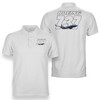 Super Boeing 737+Text Designed Double Side Polo T-Shirts