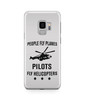 People Fly Planes Pilots Fly Helicopters Designed Samsung J Cases