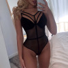 Mesh Hollow Out Bodysuit