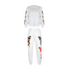 Butterfly Print  Zip Up Hoodie Sweatsuit