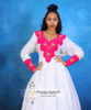 Pink golden mukash dress