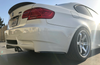 Rear Bumper Carbon Fiber Splitters 2008-2013 E92 M3