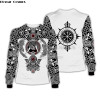 Viking Tattoo 3D Unisex Hoodie/Sweatshirt