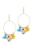 Cowrie Shell Tassel Drop Earring