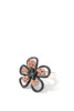 Two Tone Flower Stretch Ring