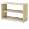 27" 3 Tier Shoe Rack Grey