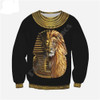 3d Egyptian Pharaoh Lion Hoodie